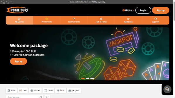 PokieSurf Casino Australia: An Overview to Pokies, Rewards and Banking Options PokieSurf Casino Australia: An Overview to Pokies, Rewards and Banking Options